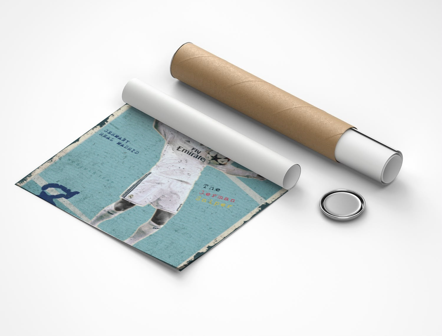 Rolled poster