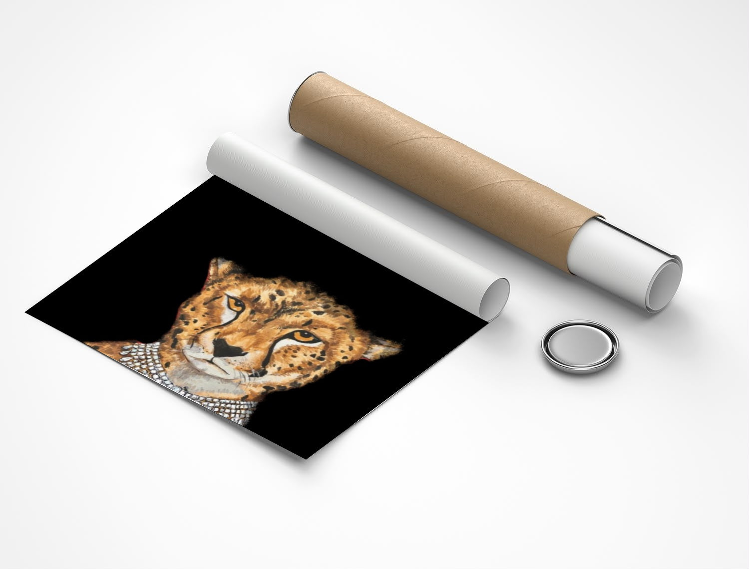 Rolled poster