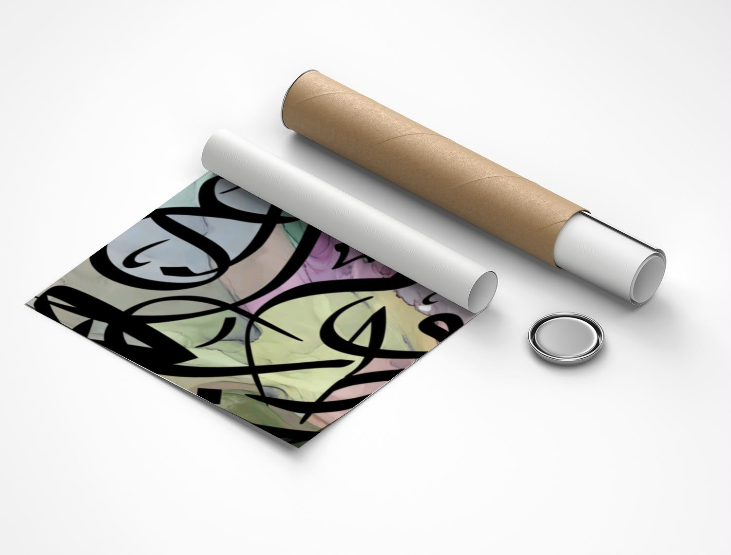 Rolled poster