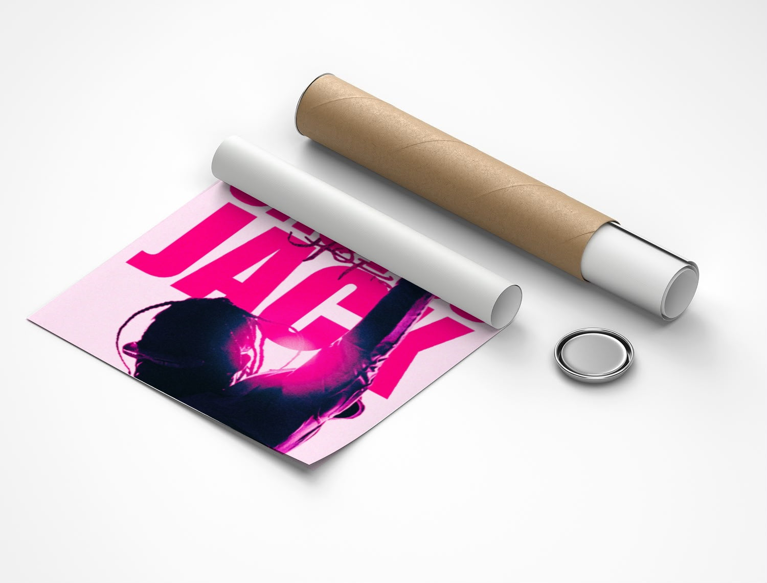 Rolled poster