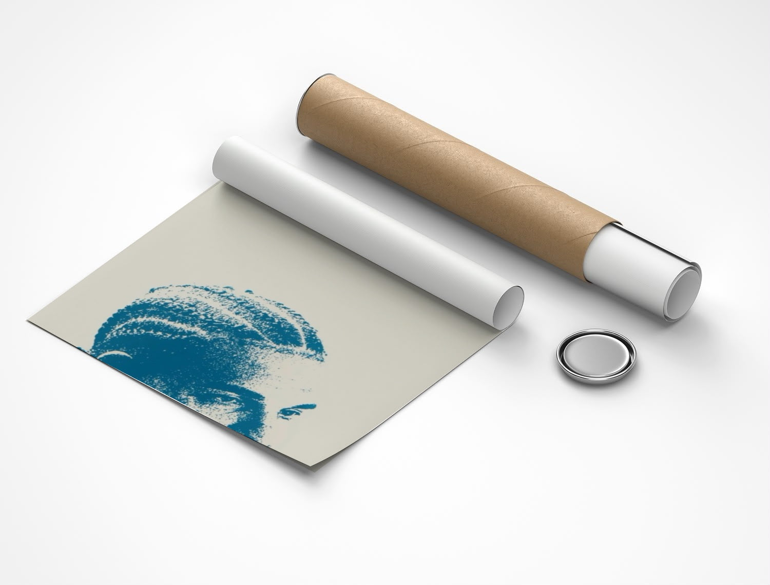 Rolled poster