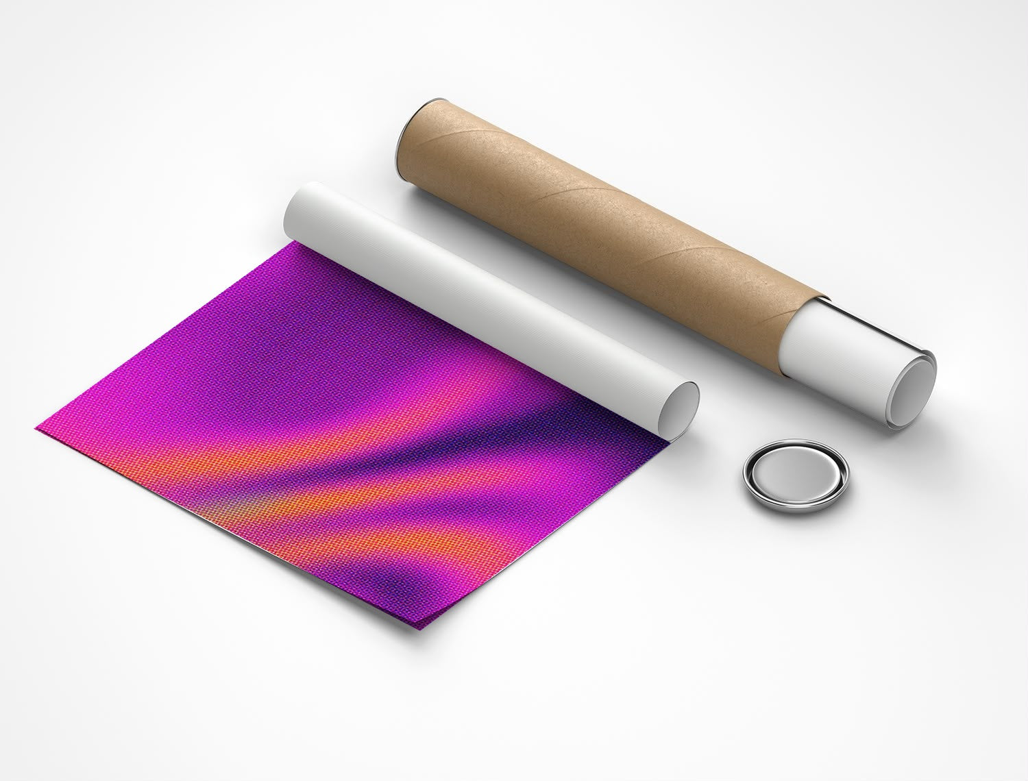 Rolled poster