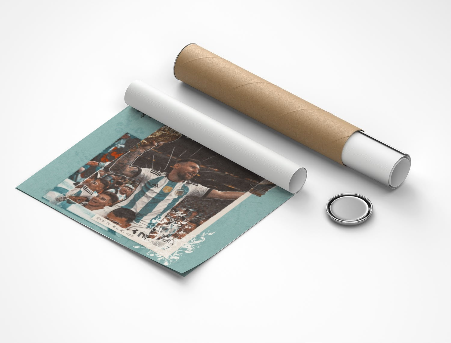Rolled poster