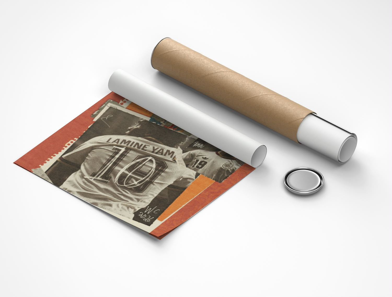 Rolled poster