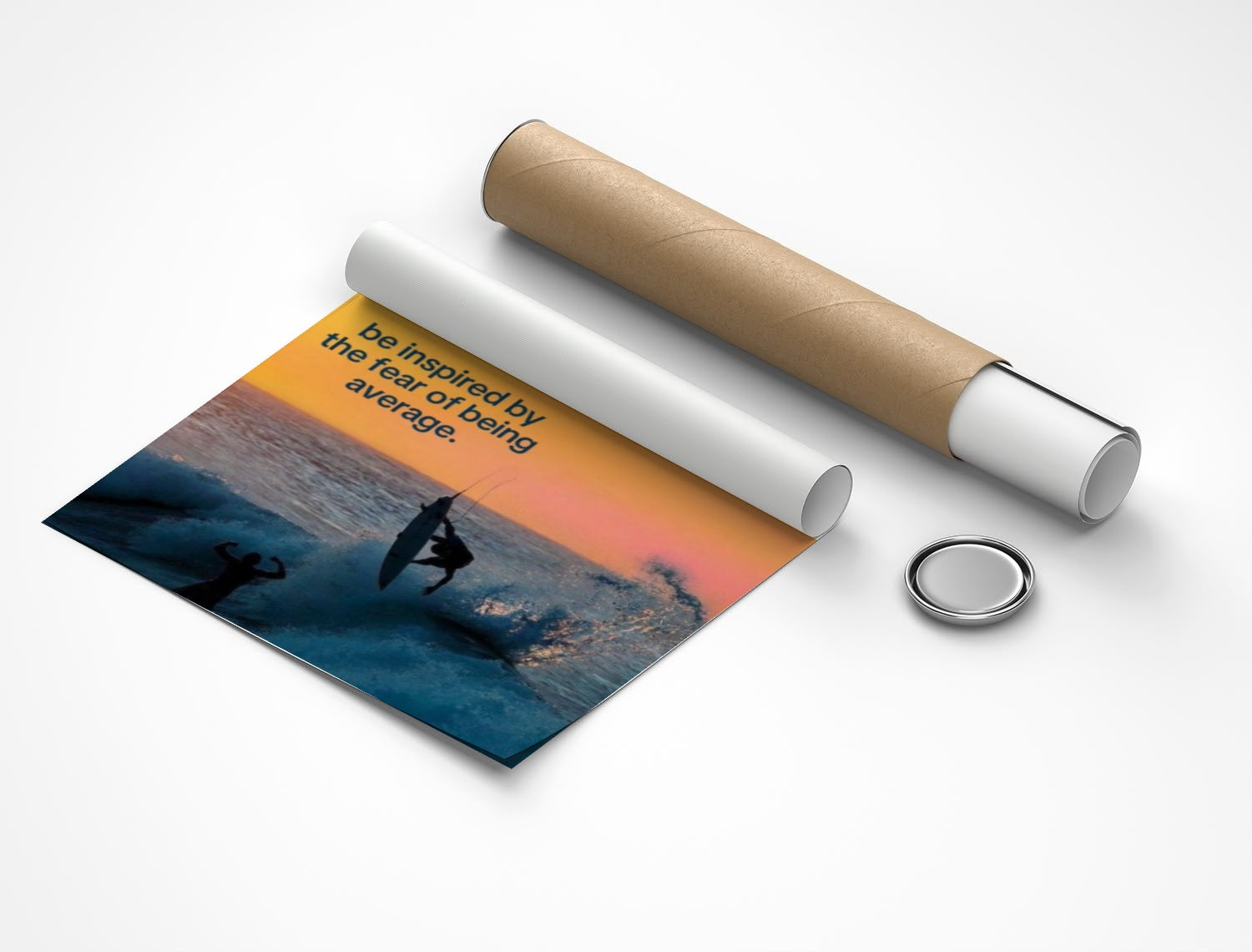 Rolled poster