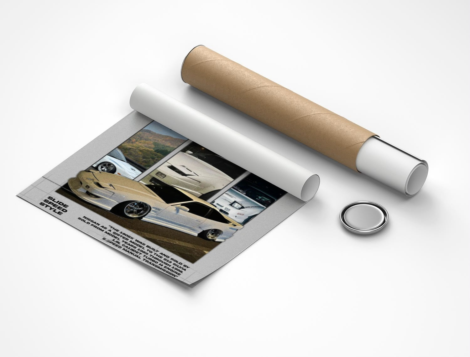 Rolled poster