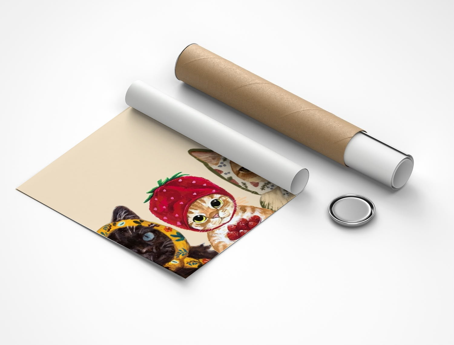 Rolled poster