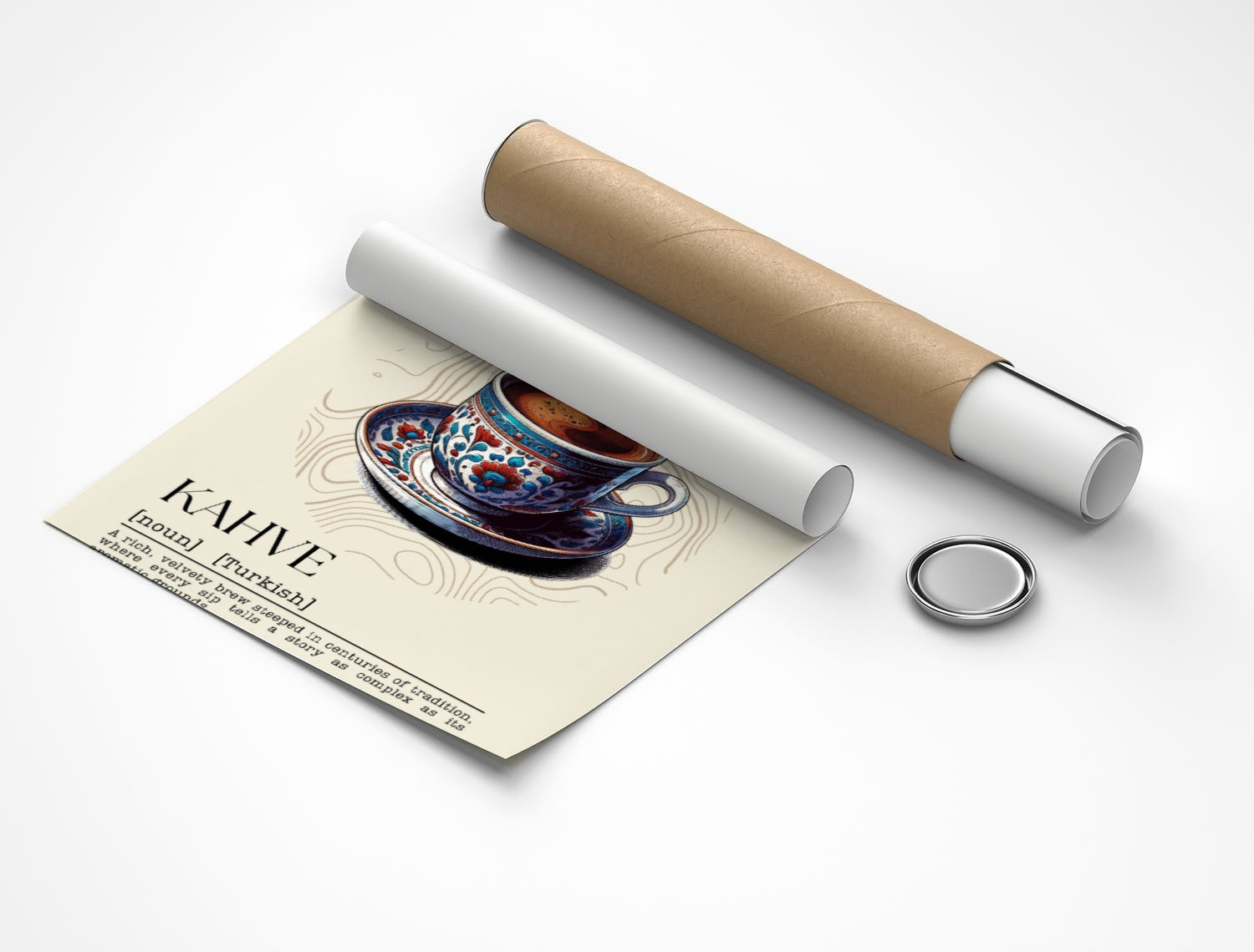 Rolled poster