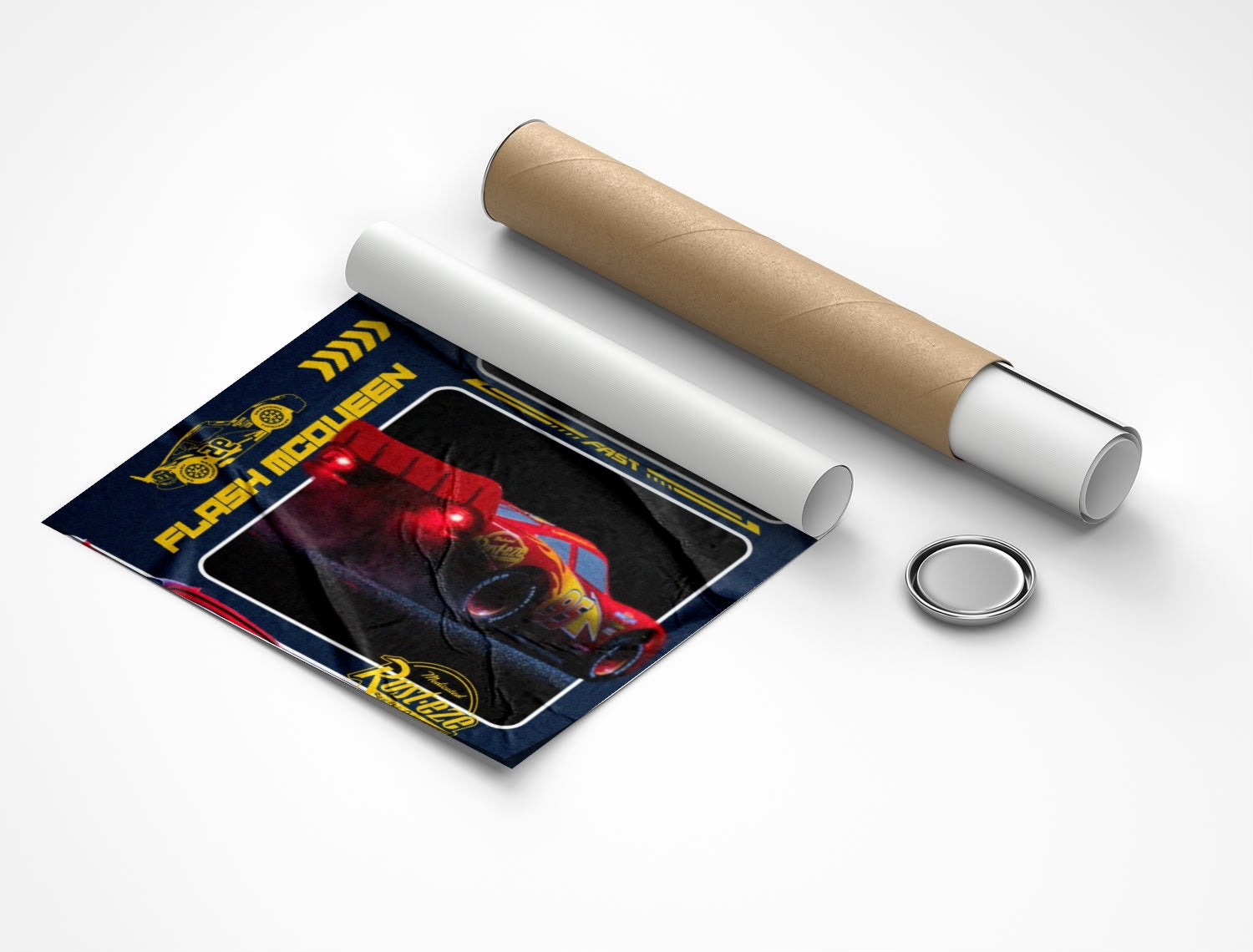 Rolled poster