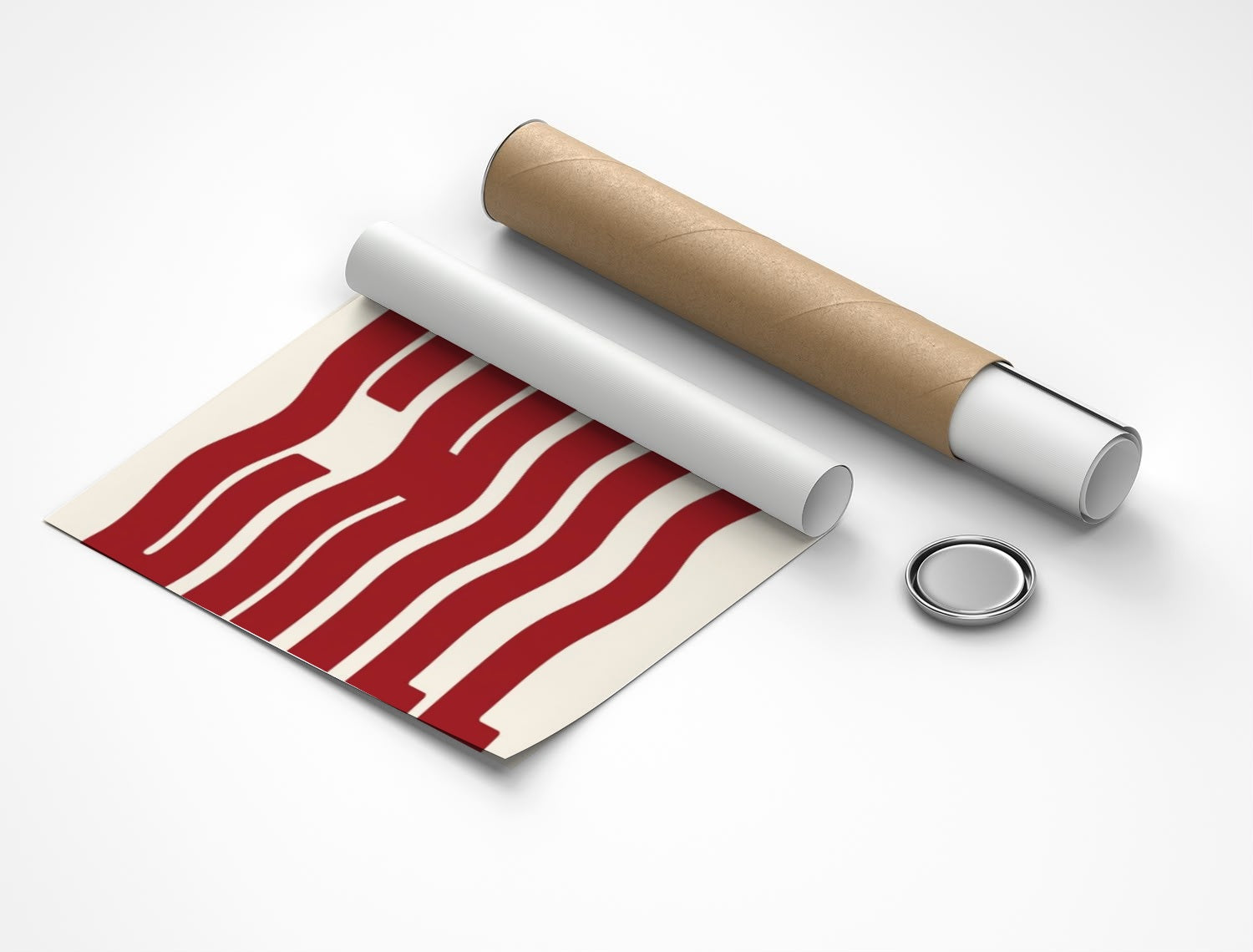 Rolled poster