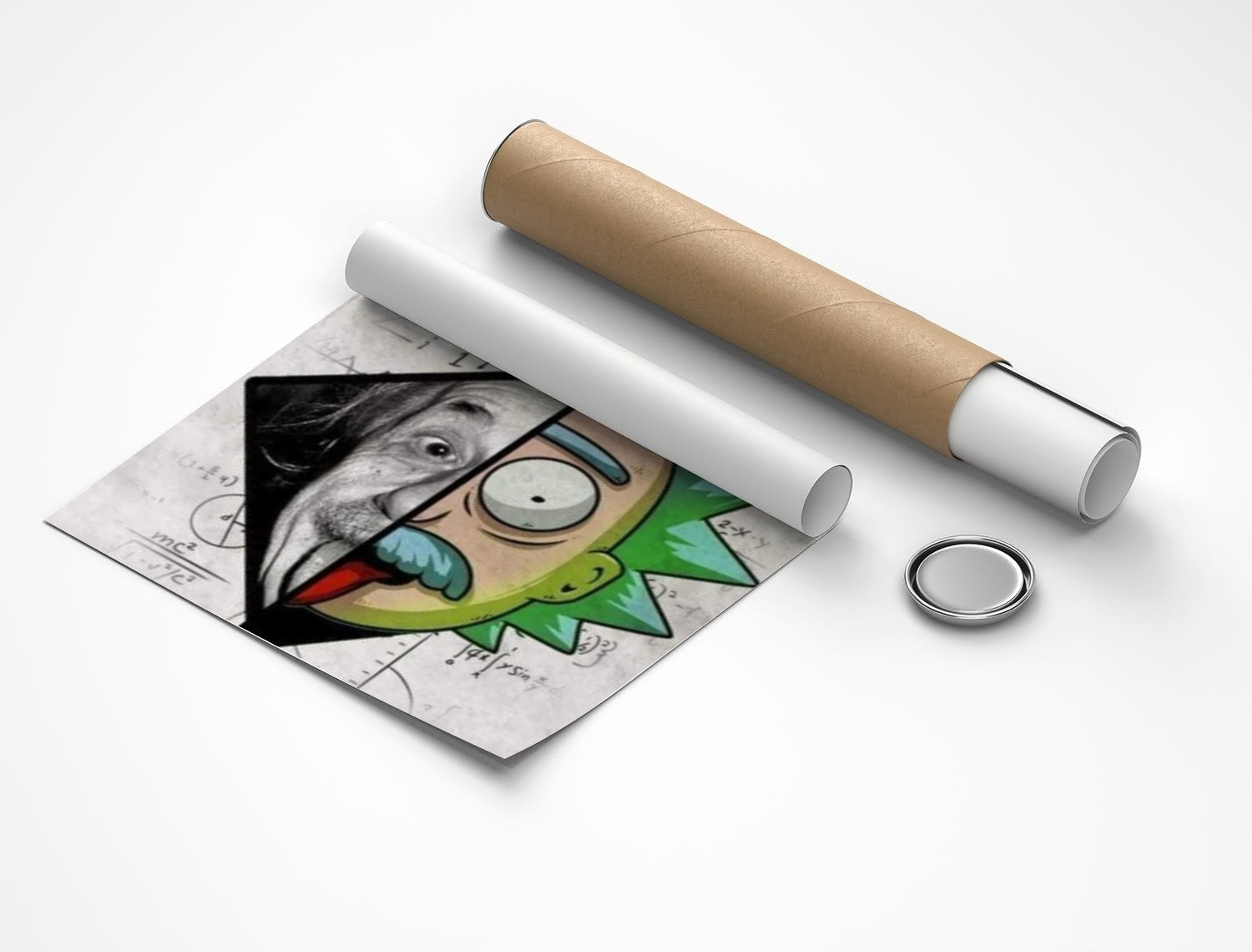 Rolled poster