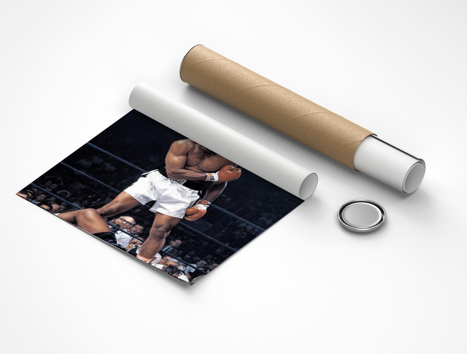 Rolled poster