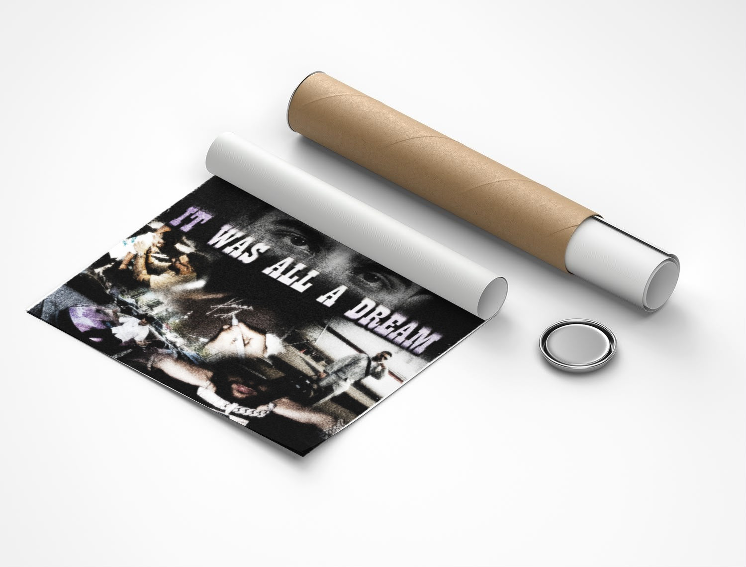 Rolled poster
