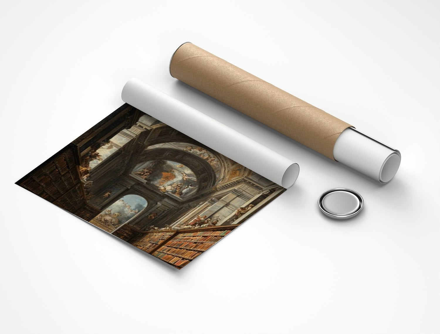 Rolled poster
