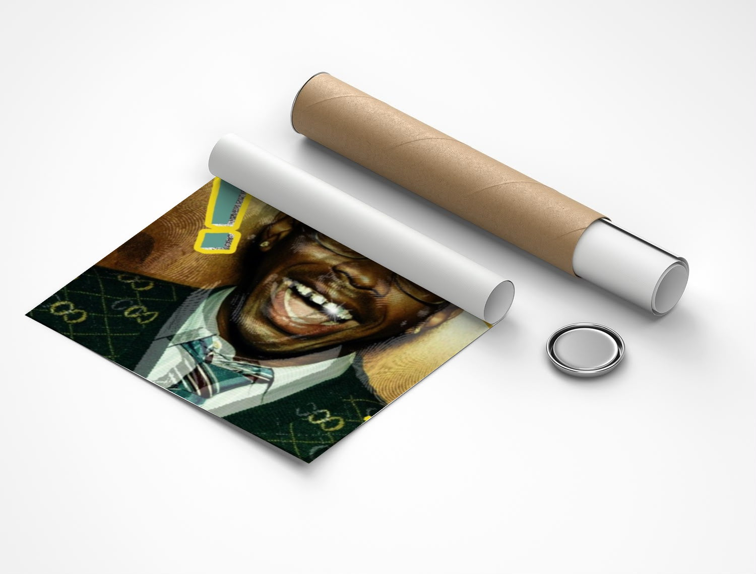 Rolled poster