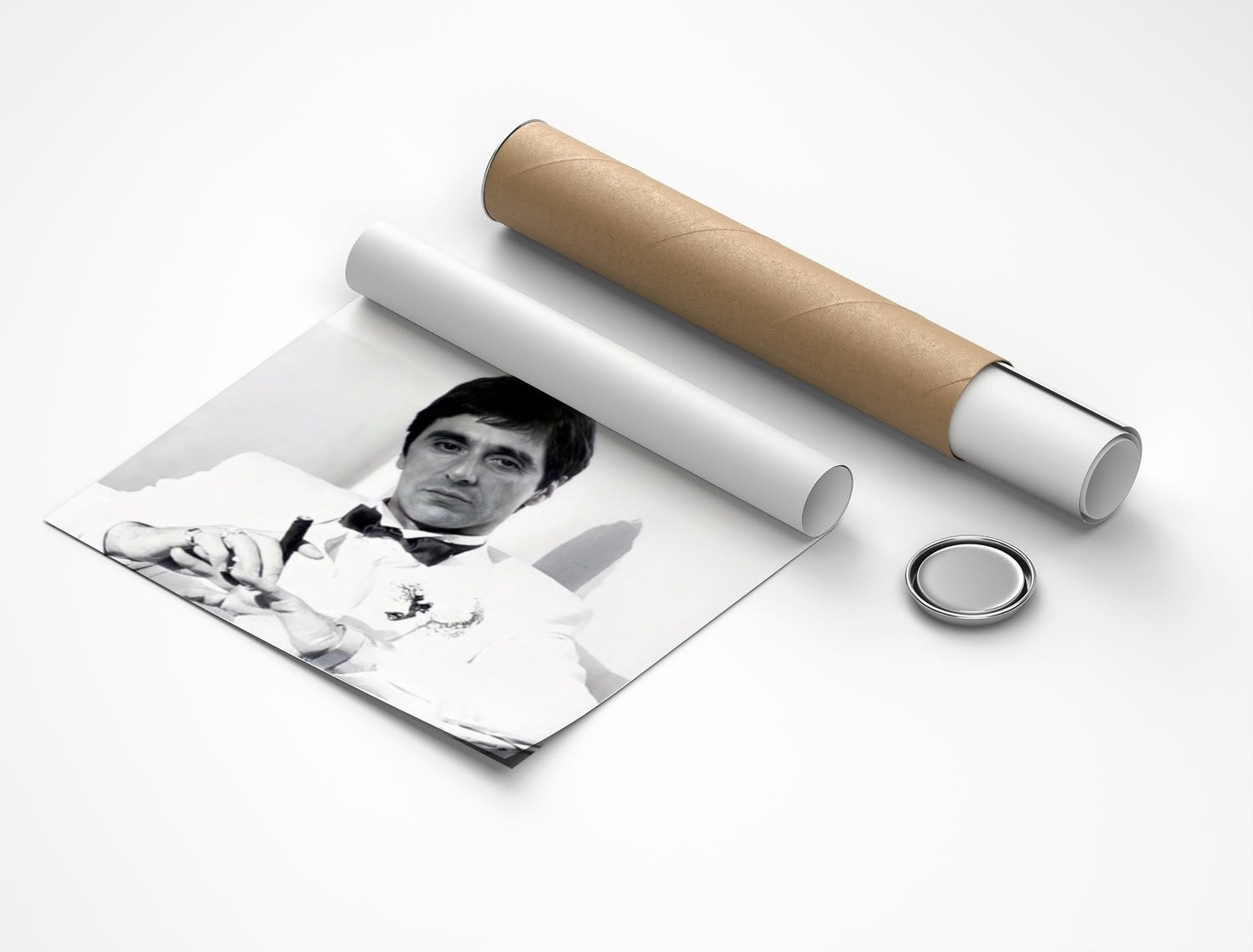 Rolled poster