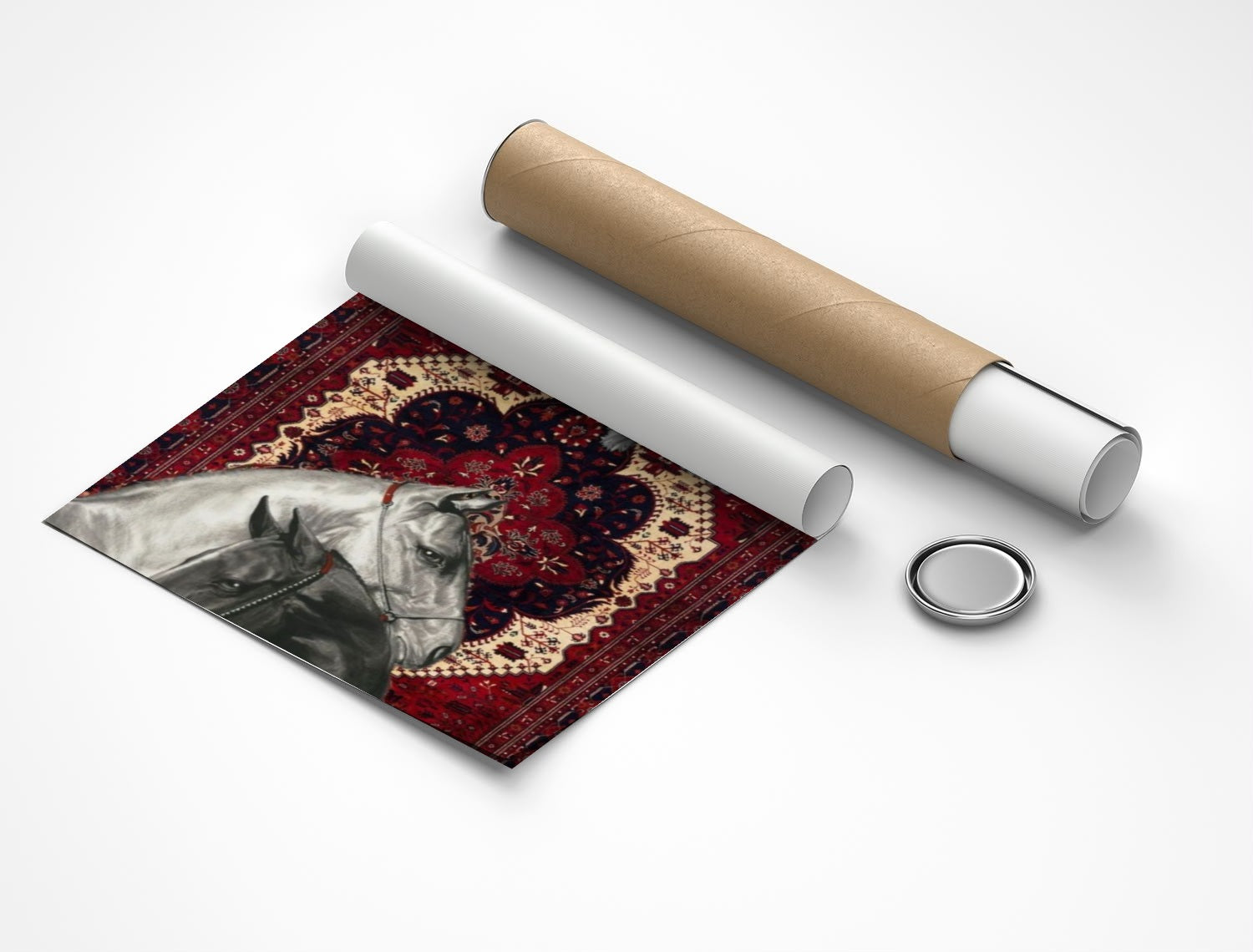 Rolled poster