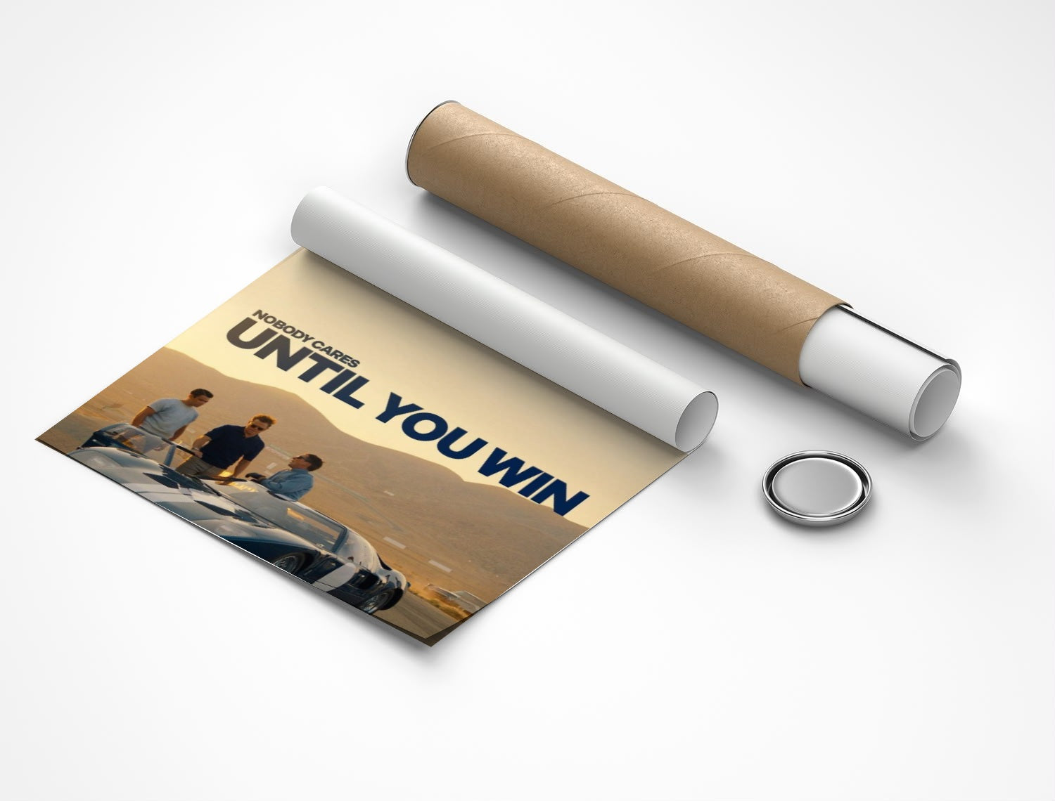 Rolled poster
