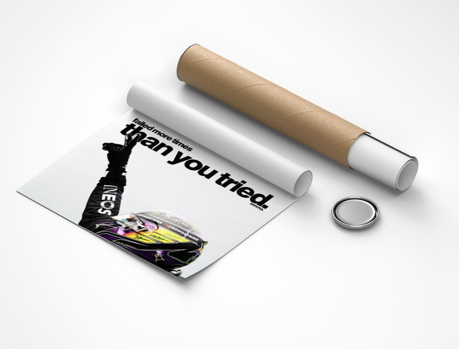 Rolled poster