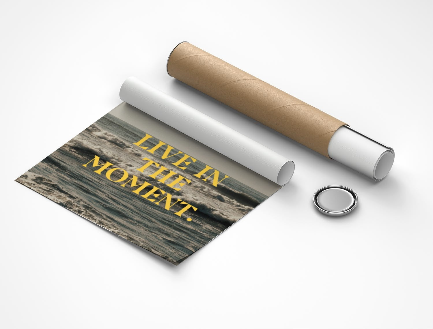 Rolled poster
