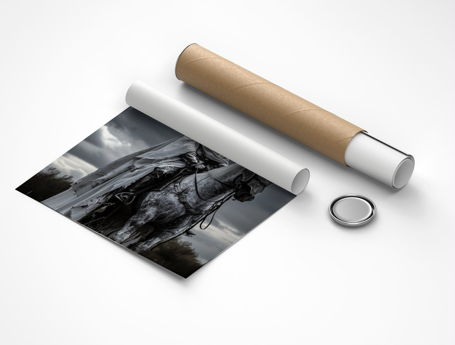 Rolled poster