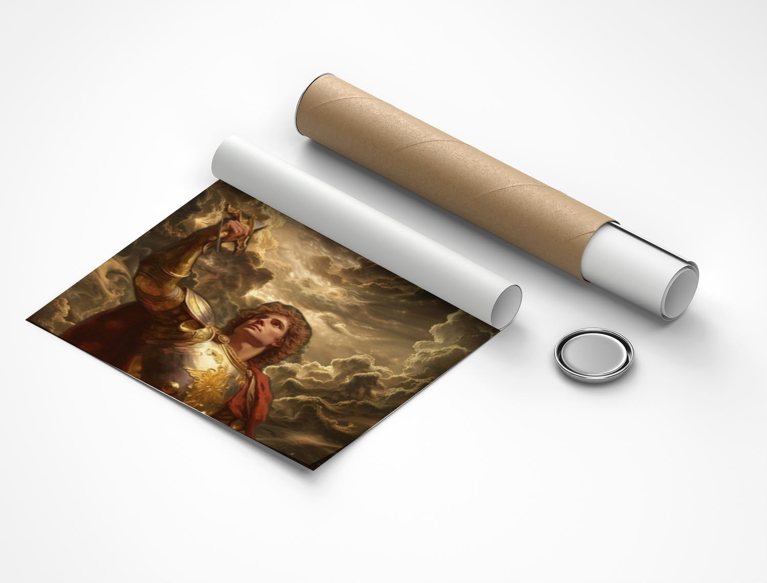 Rolled poster