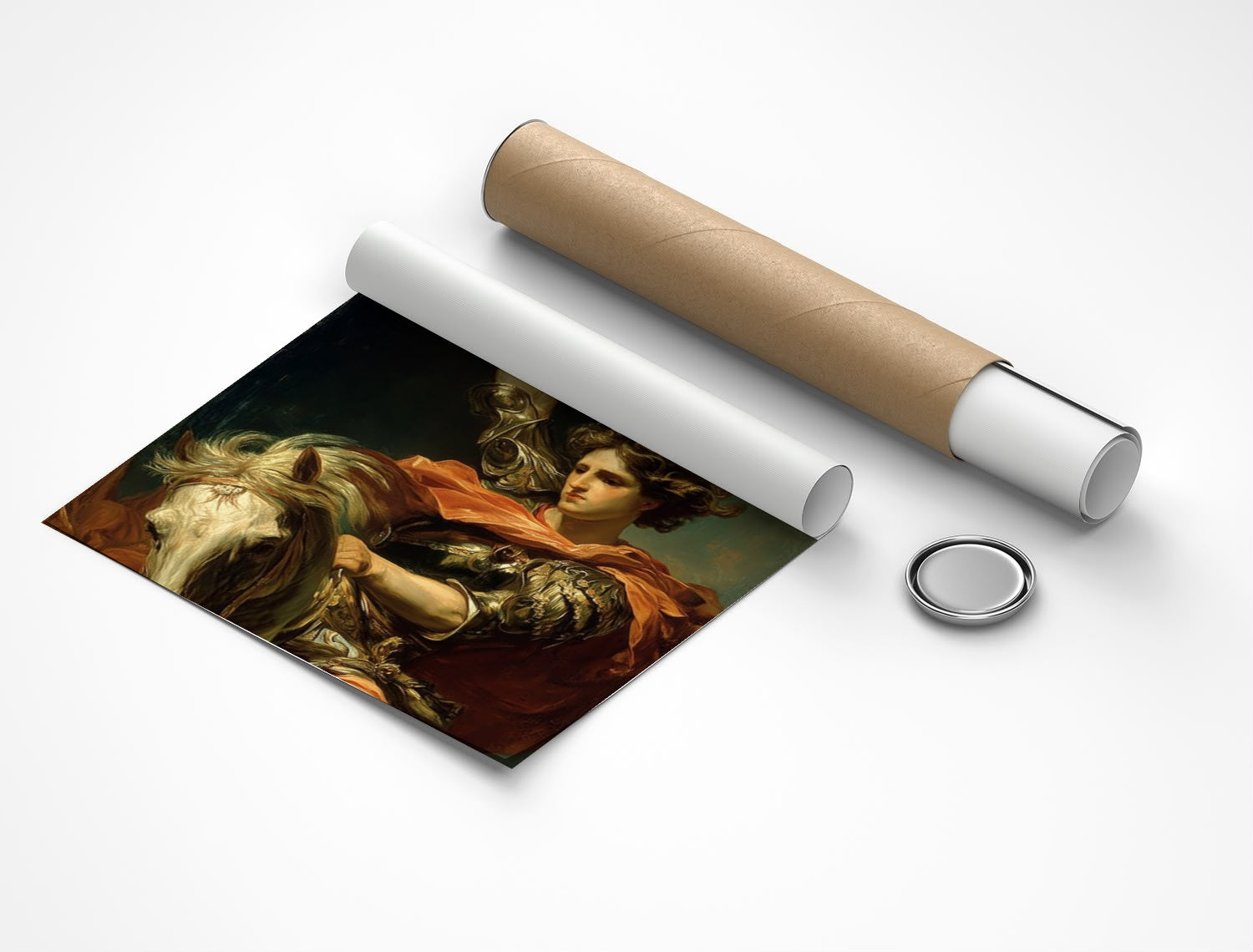 Rolled poster