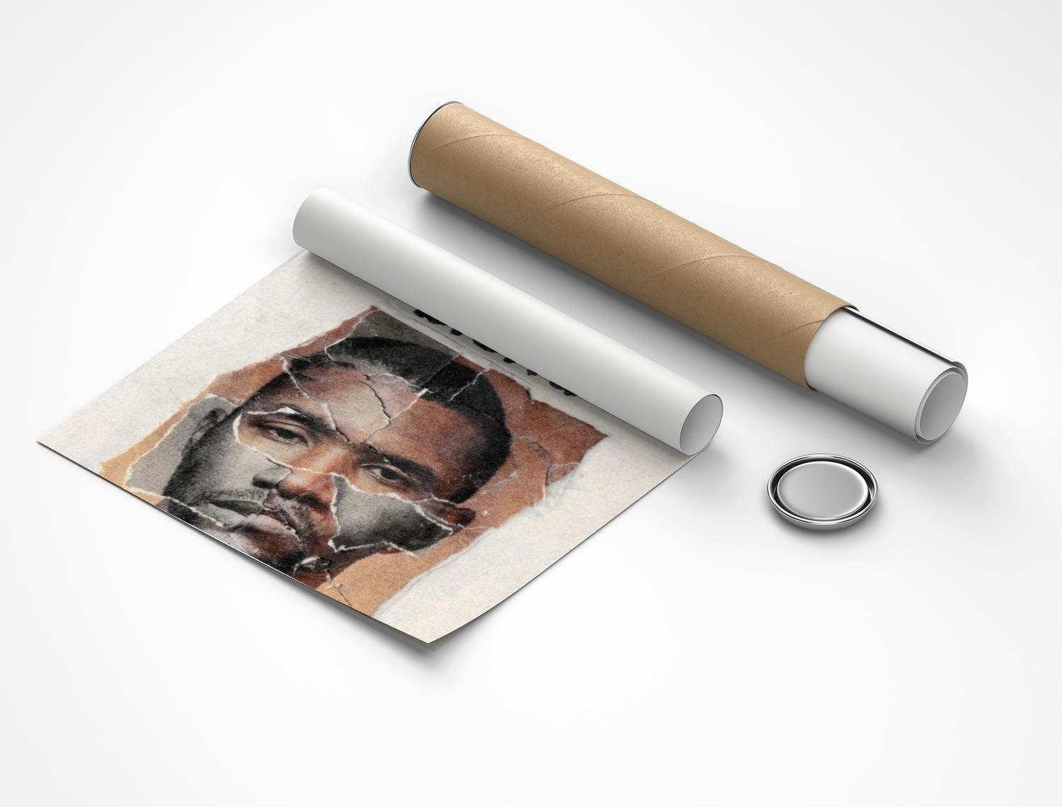 Rolled poster