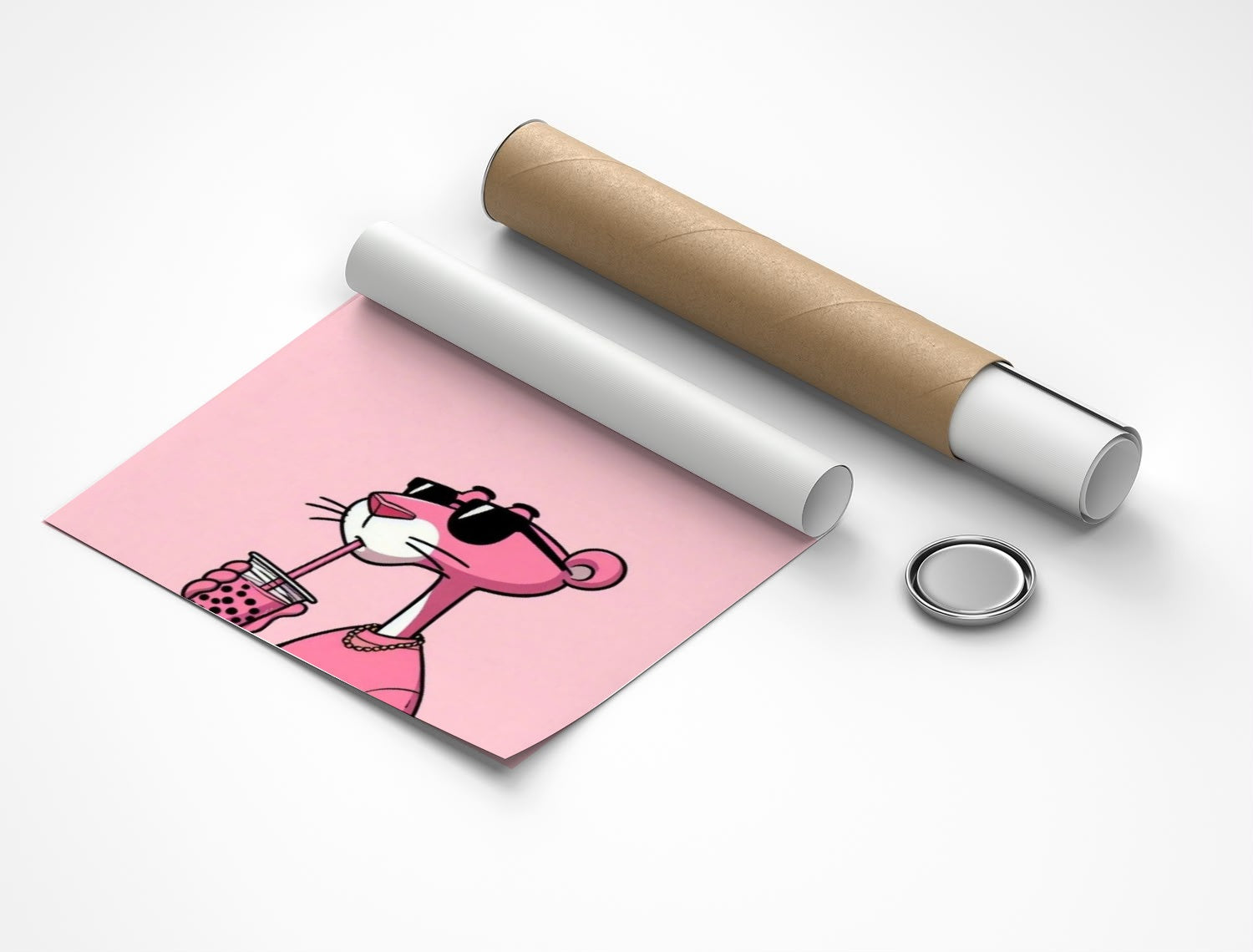 Rolled poster