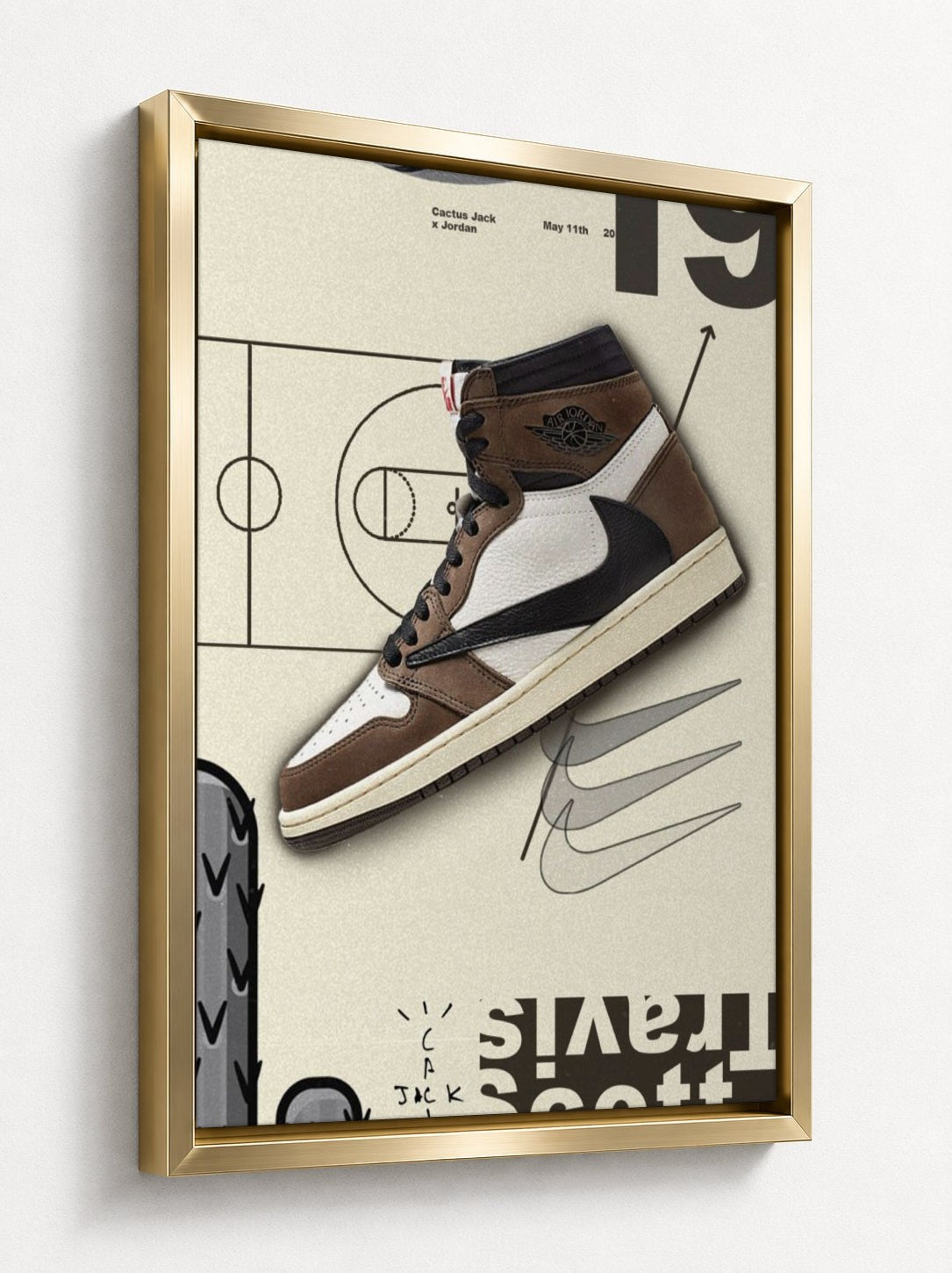 Gold floater