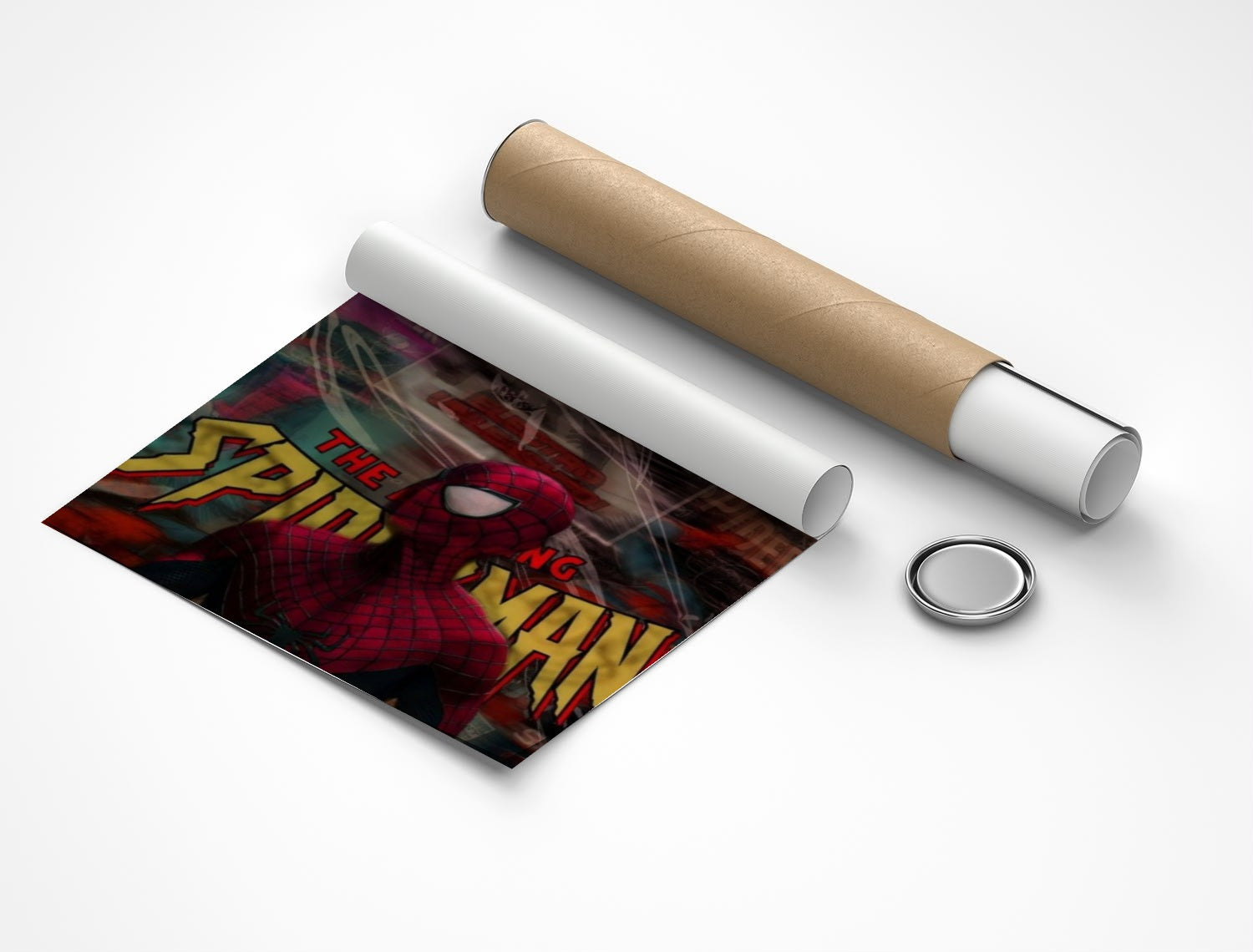 Rolled poster