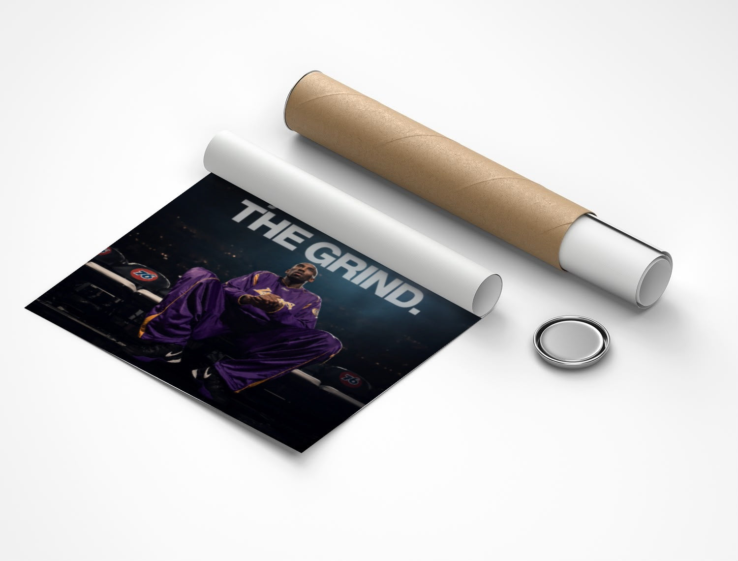 Rolled poster