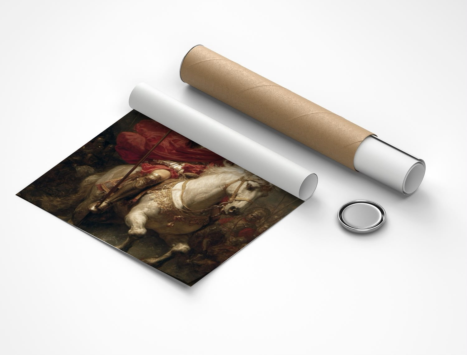 Rolled poster