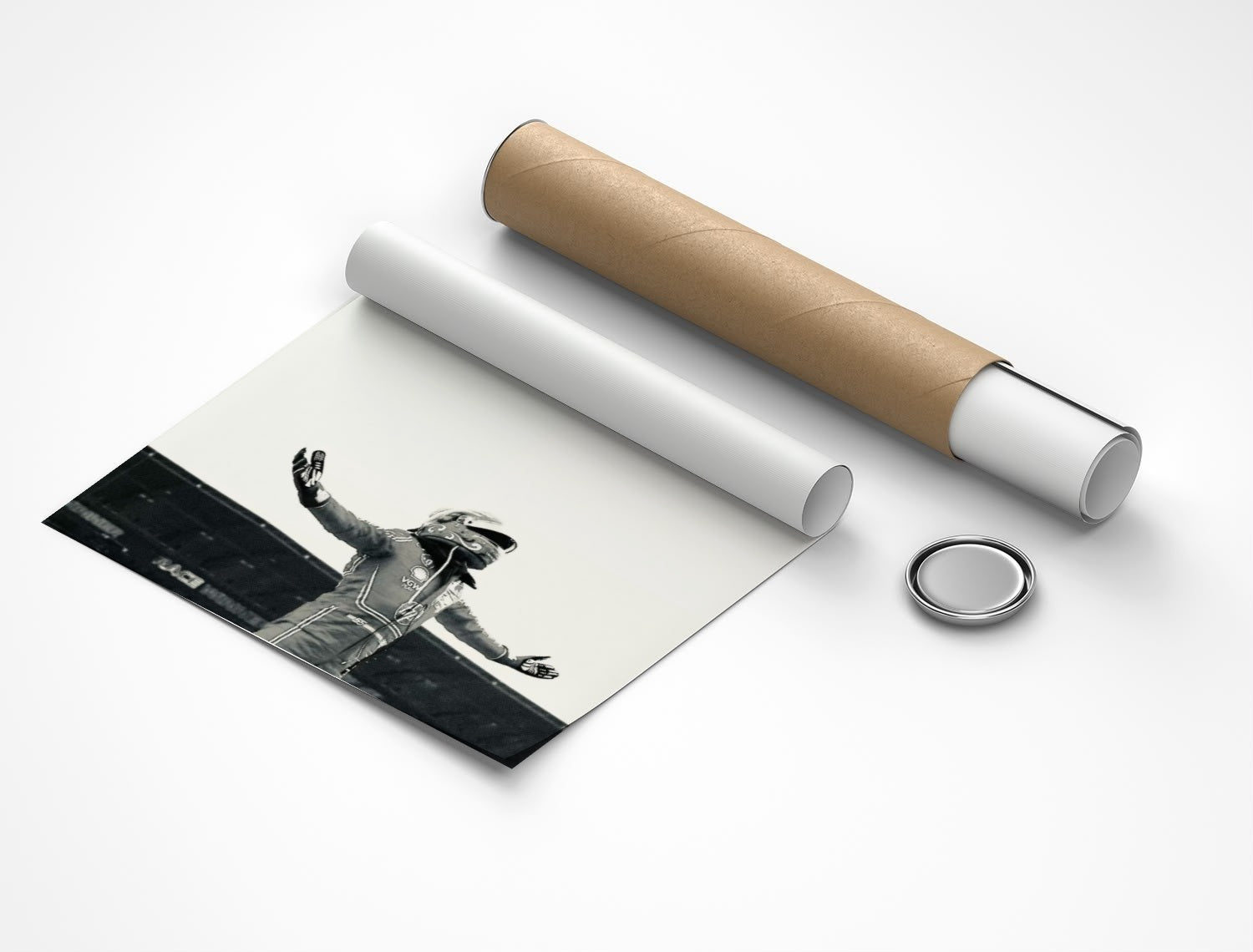 Rolled poster