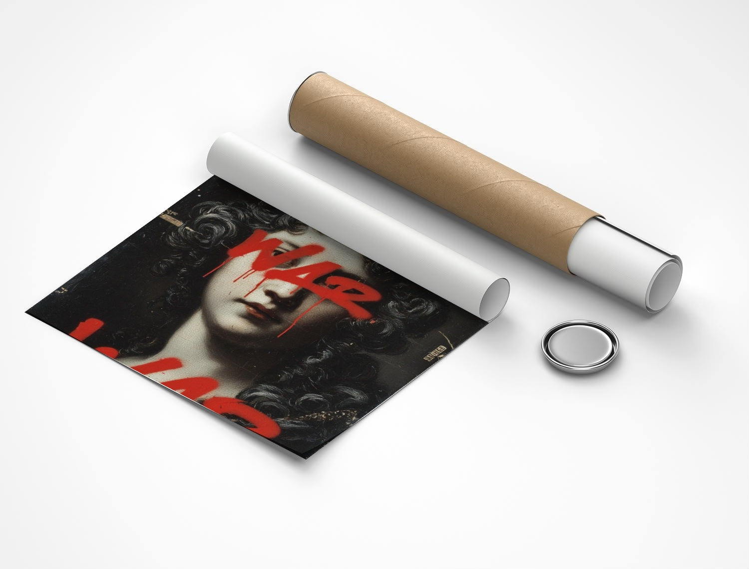 Rolled poster