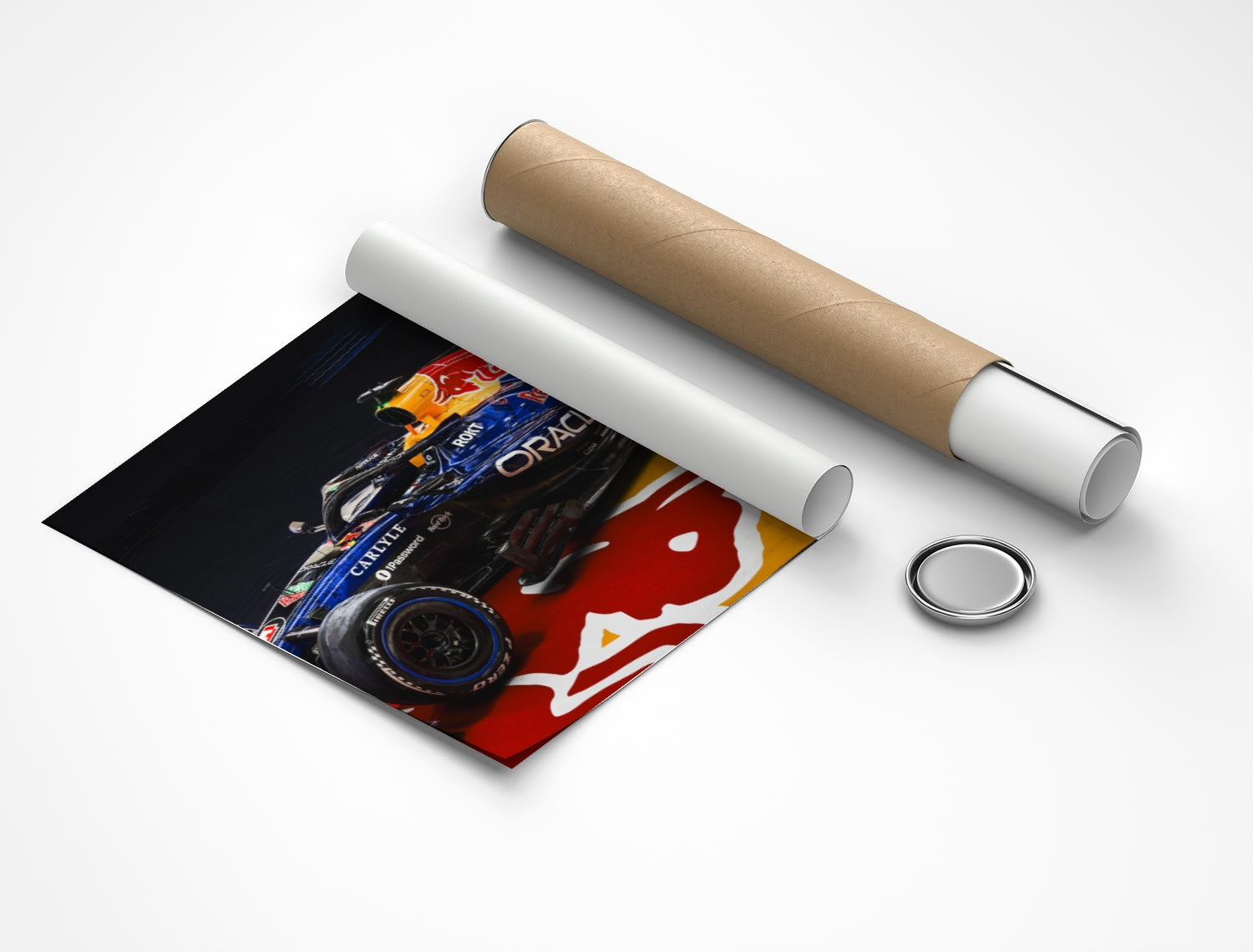 Rolled poster