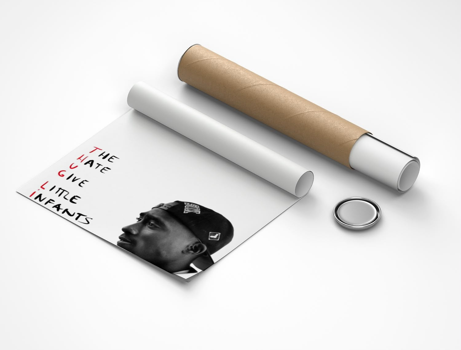 Rolled poster