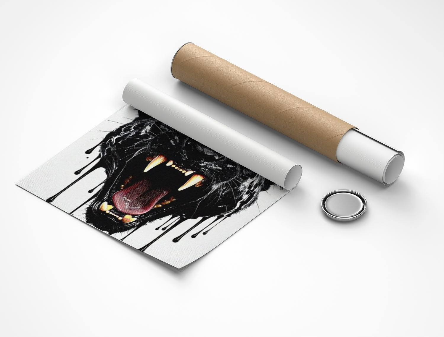 Rolled poster