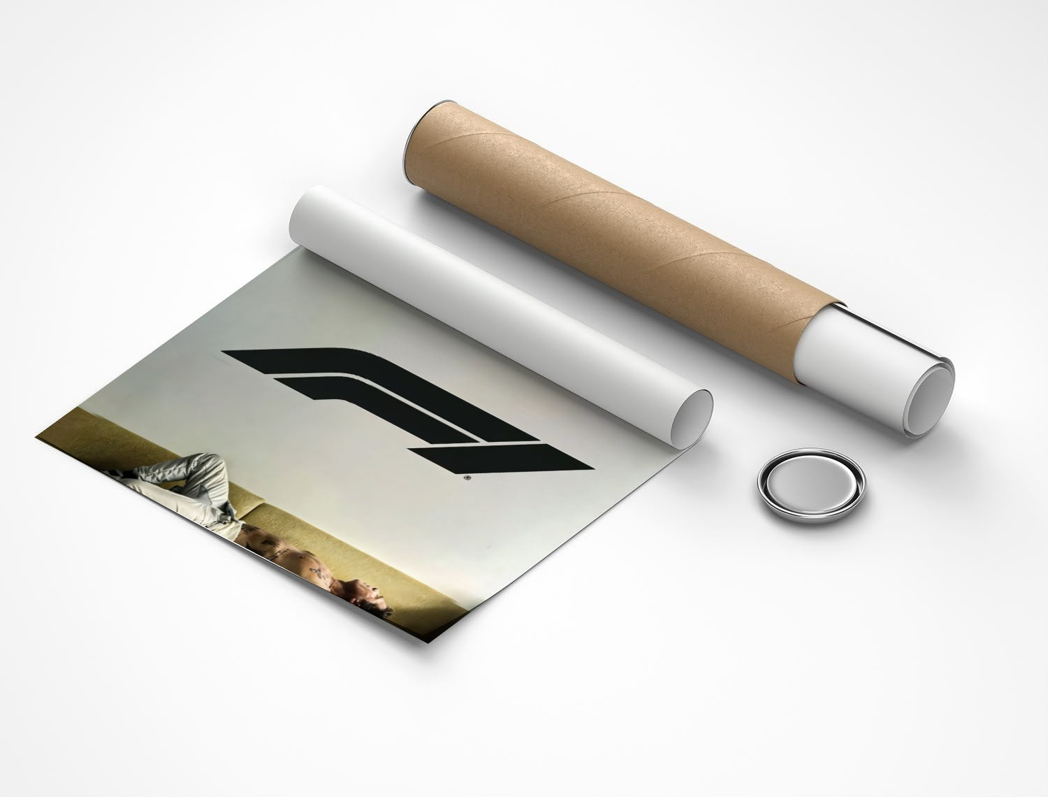 Rolled poster
