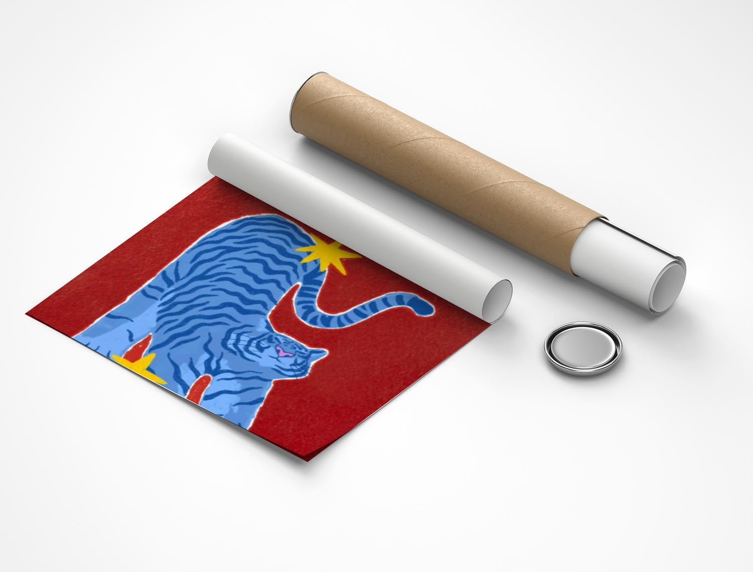 Rolled poster