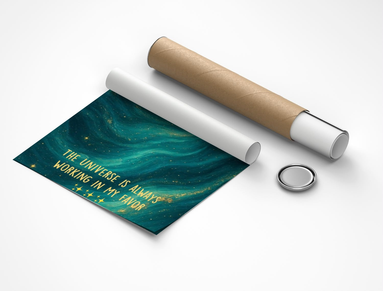 Rolled poster