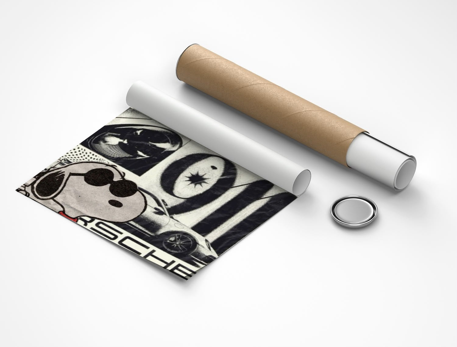 Rolled poster