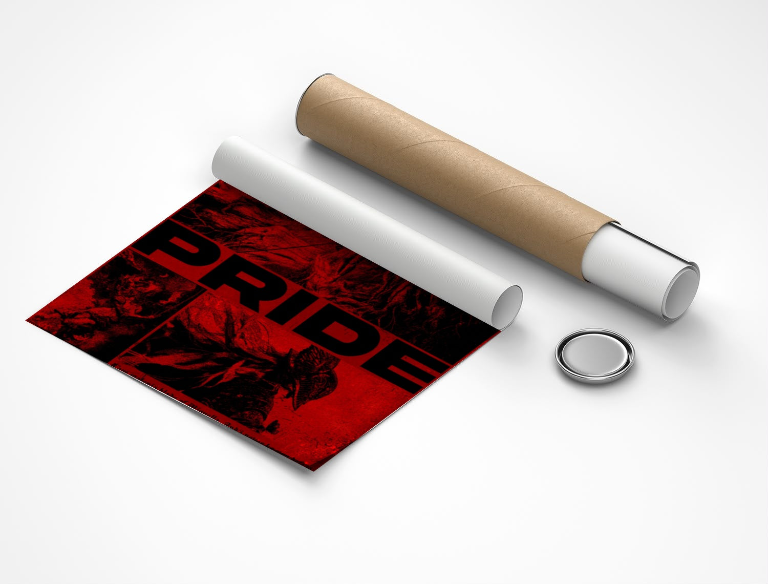 Rolled poster