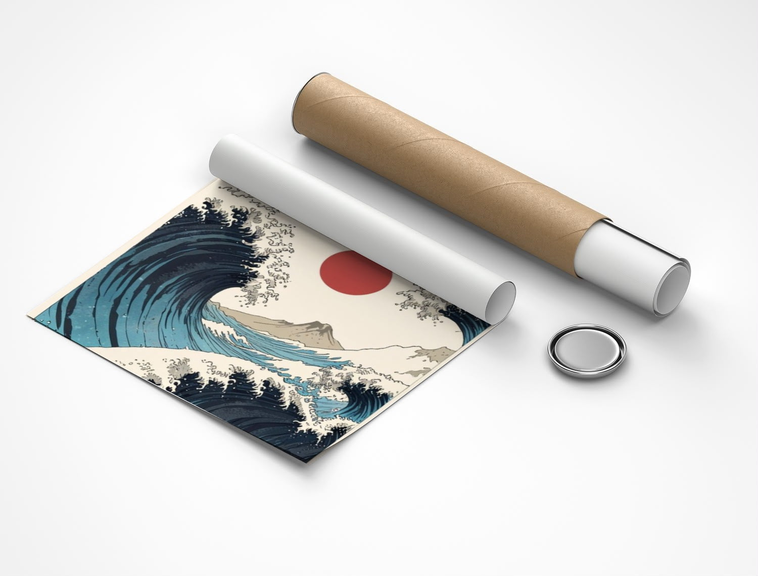Rolled poster