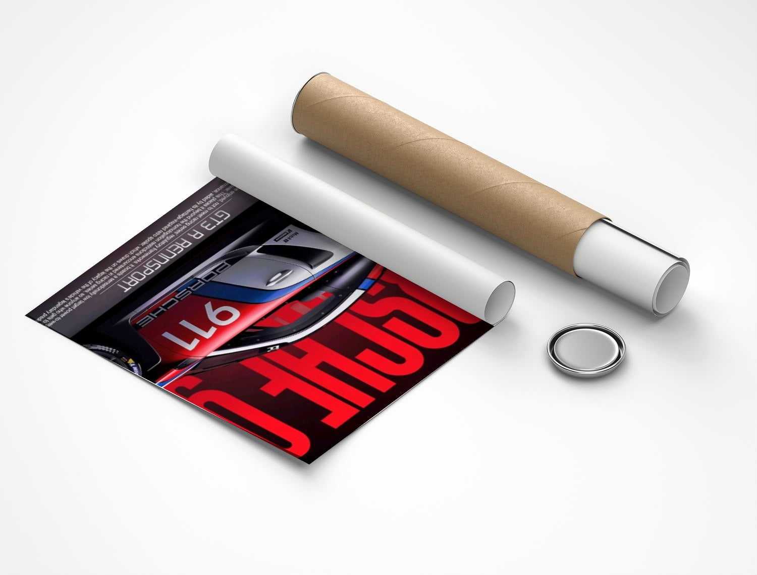 Rolled poster