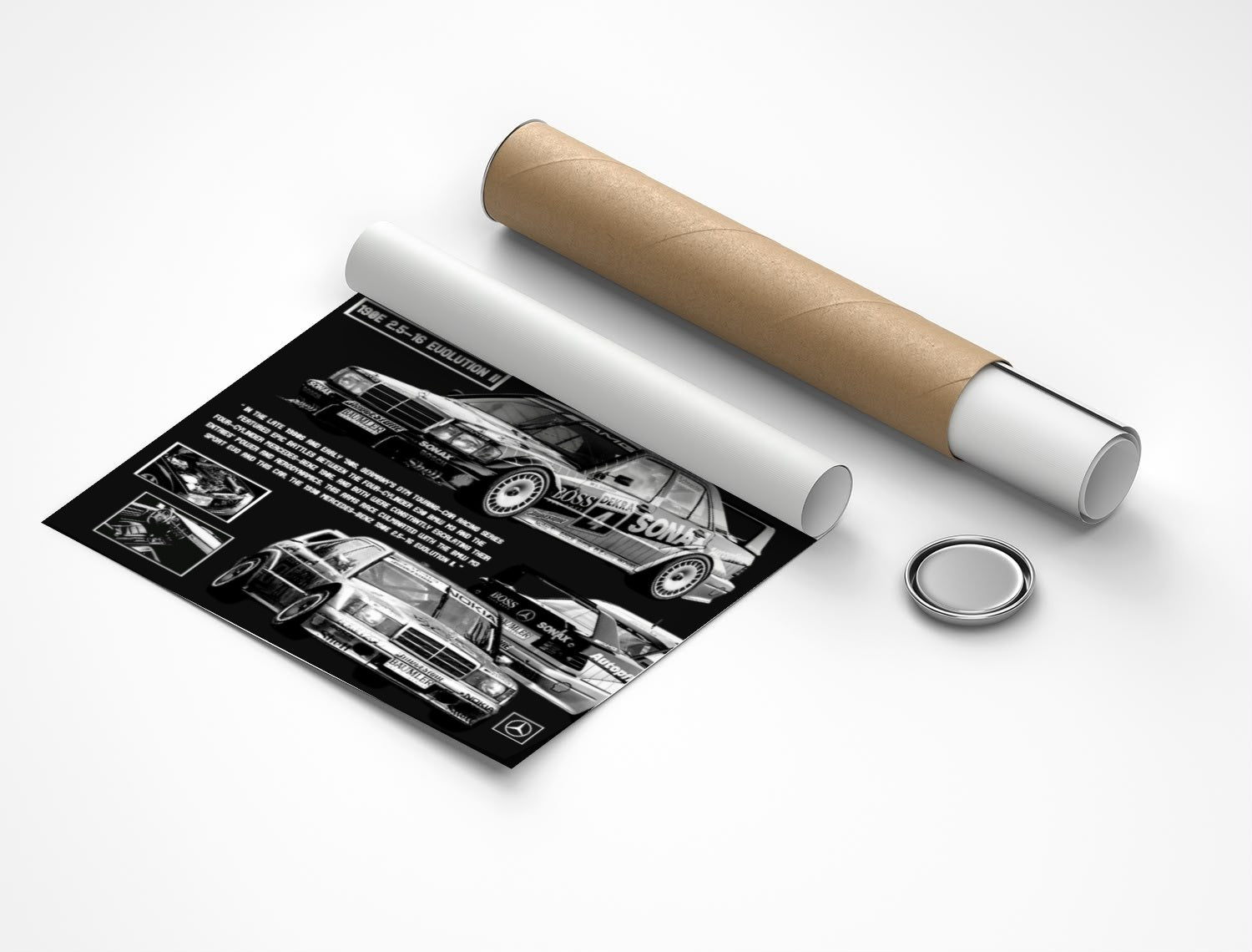 Rolled poster