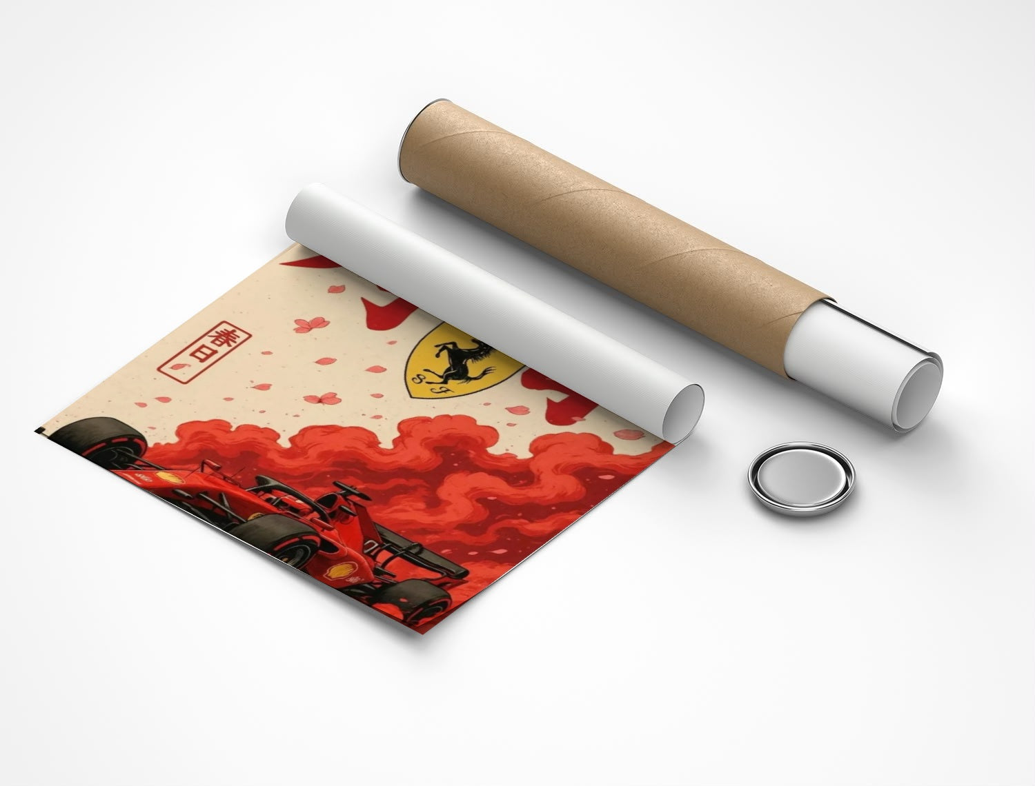 Rolled poster