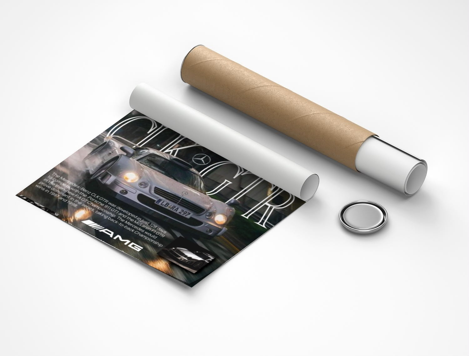 Rolled poster