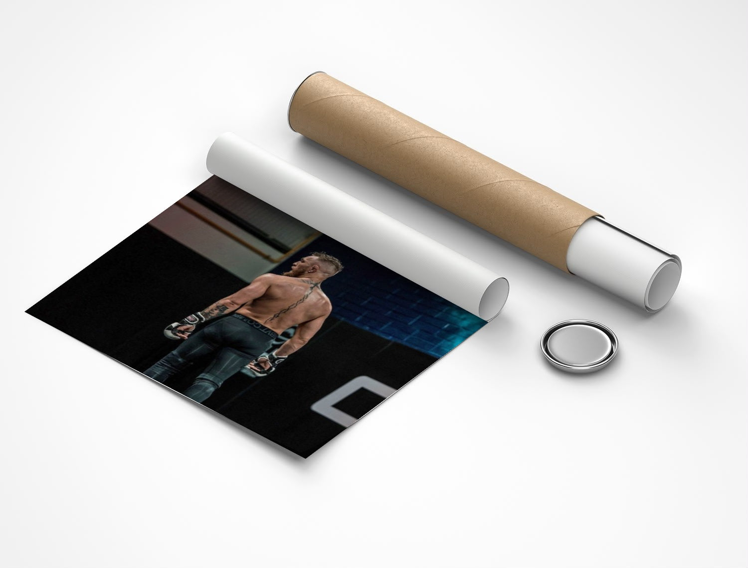 Rolled poster