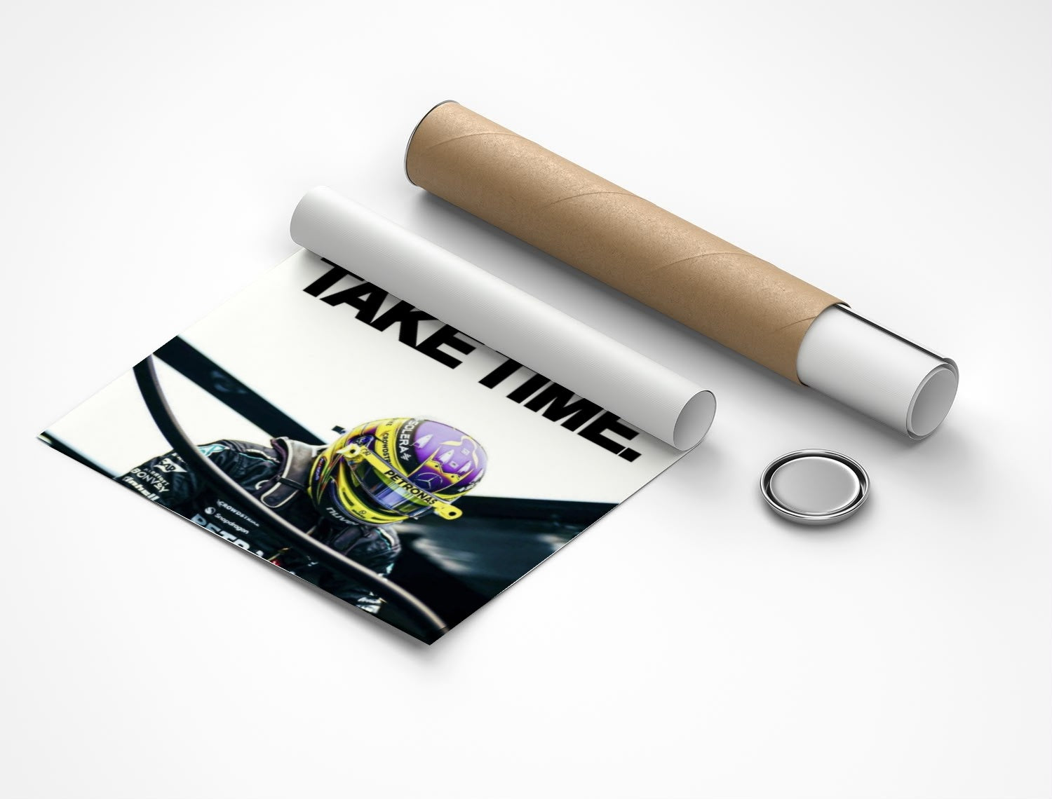 Rolled poster